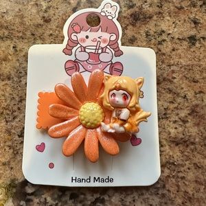 Handmade Acrylic Hairclip 2 inches